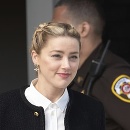 Amber Heard počas súdneho procesu v štáte Virginia. 