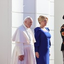 Prezidentka Zuzana Čaputová s pápežom