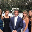 Sylvester Stallone s rodinou