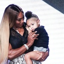 Serena Williams s dcérkou