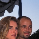 Brooke Shields a Andre Agassi