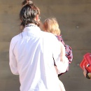Herečka Kate Hudson s dcérou a Dannym