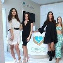 Finalistky Miss Universe na klinike Chirkoz. 