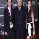 Dylan Douglas, Michael Douglas, Carys Douglas