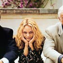 Alain Delon, Vanessa Paradis a Jean-Paul Belmondo vo filme Polovičná šanca (1998)