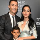 Cristiano Ronaldo, Georgina Rodriguez a Cristiano jr. 