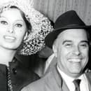 Sophia Loren a Carlo Ponti 