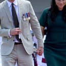 Princ Harry so svojou manželkou Meghan Markle