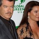 Pierce Brosnan s manželkou Keely Shaye Smith