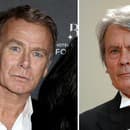 Vľavo: Franck Dubosc, vpravo: Alain Delon