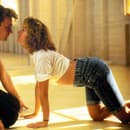 Jennifer Grey a Patrick Swayze  ( Hriešny tanec) 