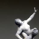 Mramorová socha z Florencie. Znásilnenie sabínskych žien.