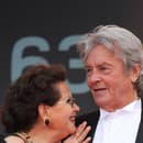 Claudia Cardinale a Alain Delon