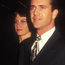 Mel Gibson s prvou manželkou Robyn Moore.