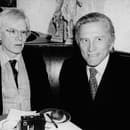 Andy Warhol a Kirk Douglas 