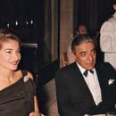 Operná diva Maria Callas a Aristotele Onassis.