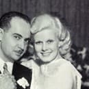Jean Harlow s manželom Paulom Bernom