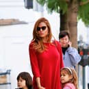 Eva Mendes s dcérkami