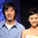 Jaycee Chan s herečkou Wang Ziwen.