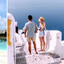 Maldivy a Santorini patria k najromantickejším dovolenkovým destináciám planéty!