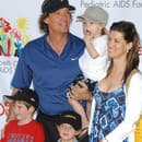 Kevin Sorbo s manželkou Sam a deťmi (2008)
