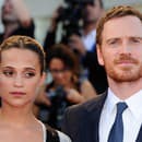 Manželia Michael Fassbender a Alicia Vikander.