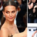 Alicia Vikander v Cannes.