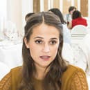 Herečka Alicia Vikander.