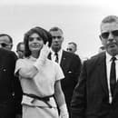 Prezident USA, John Fitzgerald Kennedy so svojou manželkou Jacqueline Kennedy.