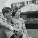 Prezident USA, John Fitzgerald Kennedy so svojou manželkou Jacqueline Kennedy.