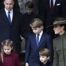 Princ William so svojou  rodinou