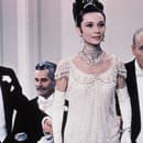 Rex Harrison s Audrey Hepburn vo filme My Fair Lady. 