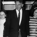 Burtonova dcéra Katherine, Richard Burton a Elizabeth Taylor