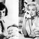 Jackie Kennedy a Marilyn Monroe 