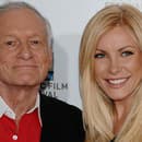 Hugh Hefner a jeho mladučký úlovok Crystal Hefner.