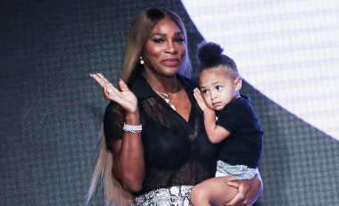 Serena Williams s dcérkou Alexis