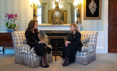 Prvá dáma Ukrajiny s princeznou Kate: Toto stretnutie prekvapilo! Čo dámy riešili?
