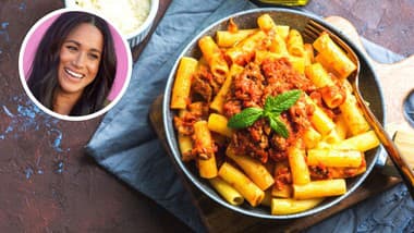 Zdravý a chutný obed (alebo večera) podľa Meghan Markle: Pripravte si skvelé cestoviny Bolognese úplne bez mäsa!