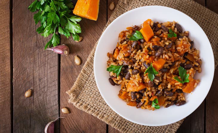Recept na najlepšie tekvicové rizoto s fazuľkami si dobre odložte: Ak raz túto ZDRAVÚ dobrotu ochutnáte, nebudete chcieť inú!