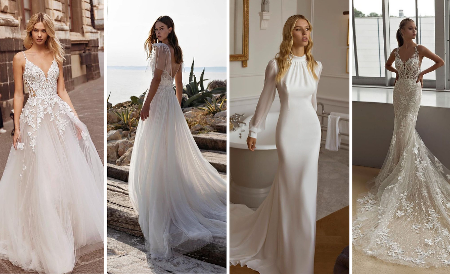 Mini, čisté línie a noblesné: predstavujeme vám tri svadobné šaty, v ktorých sa budete cítiť ako princezné. Ženích, ani hostia z vás ...