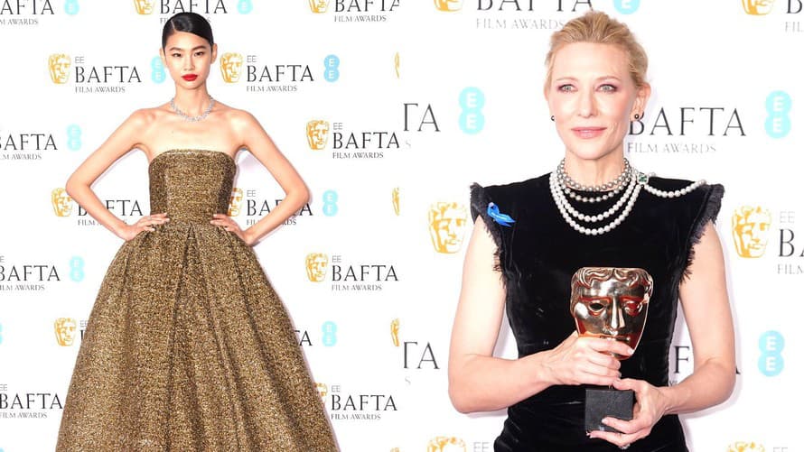 Pozrite si celebritné outfity z udeľovania prestížnych britských filmových cien BAFTA 2023. Od herečky Florence Pugh až po princeznú ...