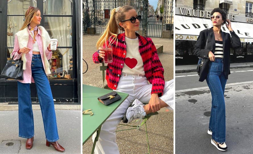 Hoci francúzske ženy podrobne sledujú aktuálne módne trendy, pokiaľ ide o džínsy, uprednostňujú nadčasové klasické kúsky, ktoré im perfektne ...