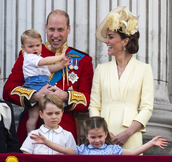 Princ William s rodinou.