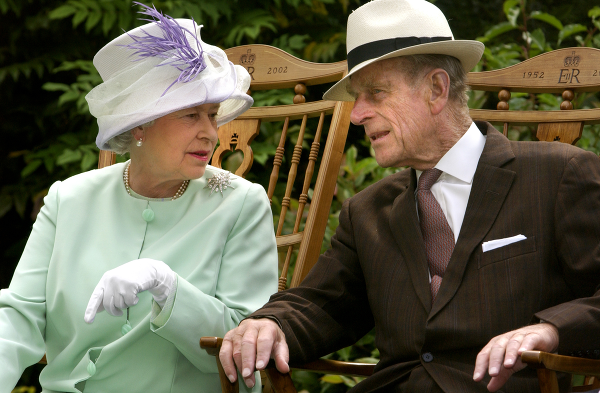 Kráľovná Alžbeta s nebohým Princom Philipom