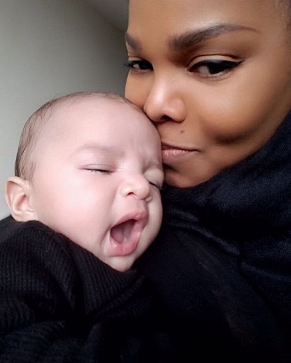 Janet Jackson a syn Eissa