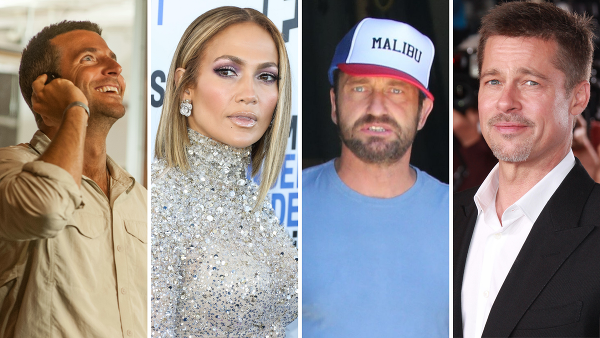 Celebrity, ktoré nepijú alkohol. Bradley Cooper, J Lo., Gerard Butler a Brad Pitt.