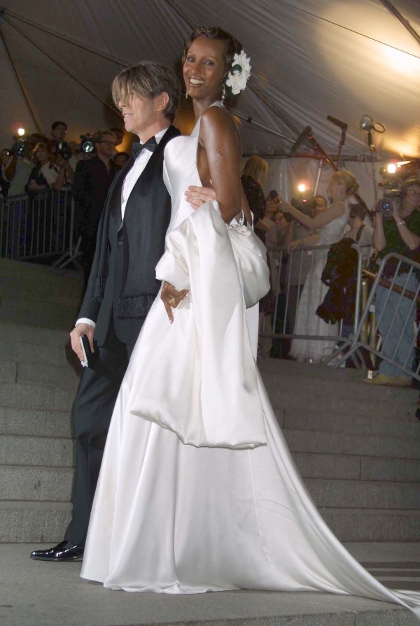 Iman a David Bowie