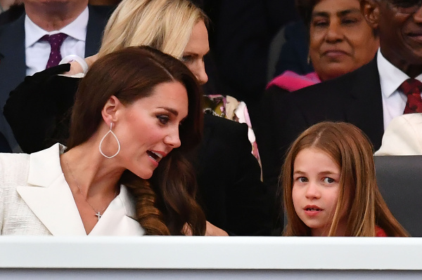 Kate Middleton a princezná Charlotte