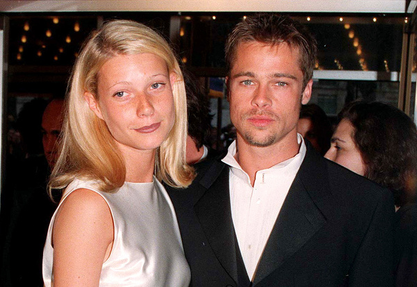 Gwyneth Paltrow  a Brad Pitt