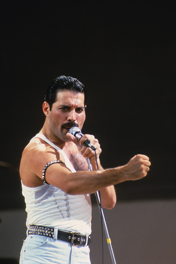 Freddie Mercury na Live Aid, 1985